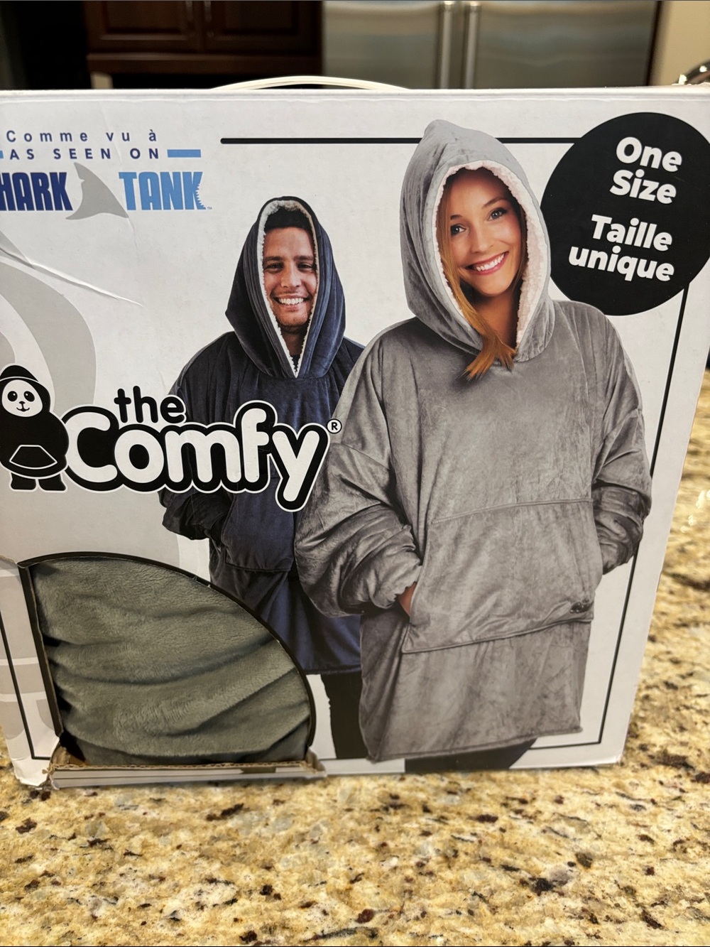 The Comfy Oversized Hoodie Blanket - Gray